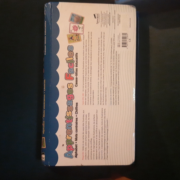 Apprentissages Faciles Casse-têtes Éducatifs Alphabet Mots contraires Chiffres - Picture 2 of 6